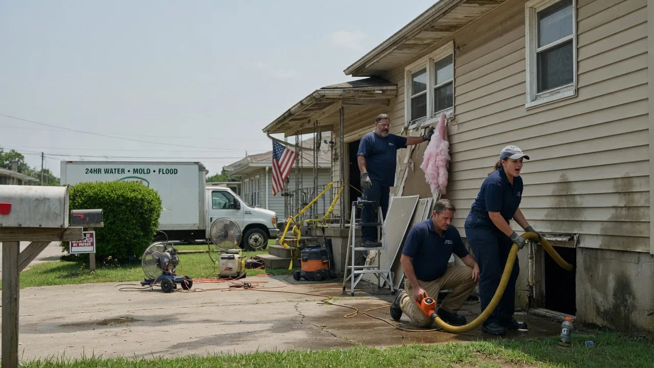 Water Damage Repair in Pineville, PA near me